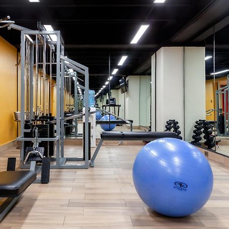 La Joya Pachuca Ξενοδοχείο Εξωτερικό φωτογραφία The gym at the hotel