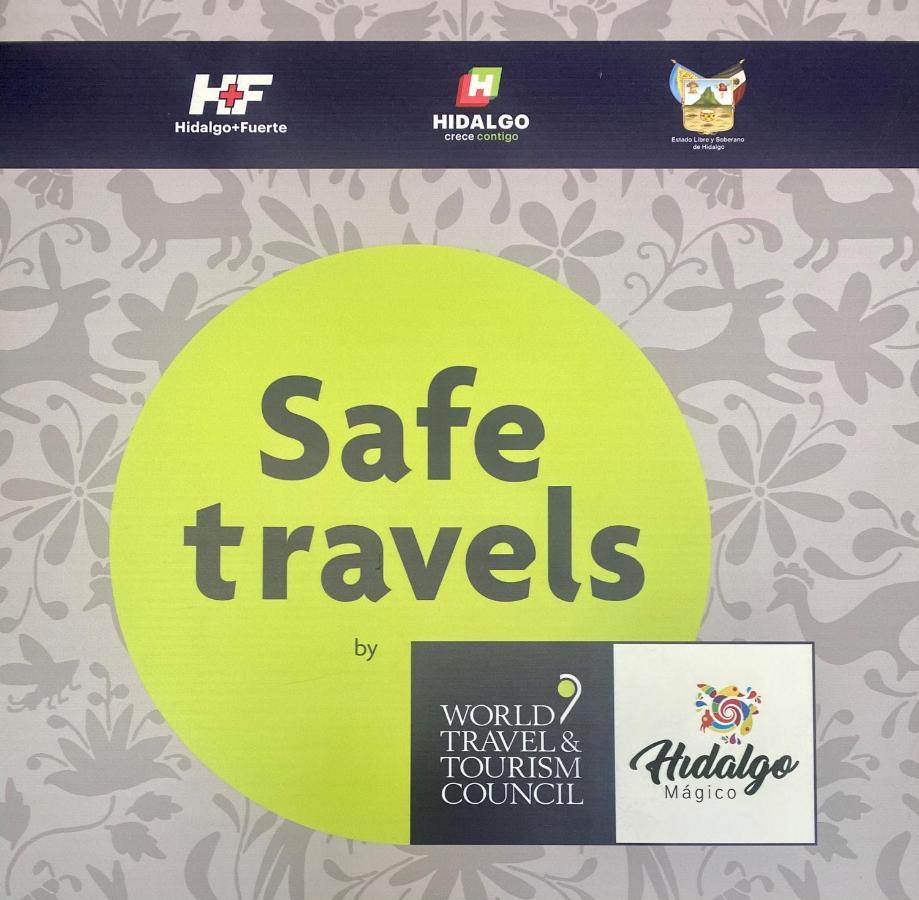 La Joya Pachuca Ξενοδοχείο Εξωτερικό φωτογραφία Safe travels stamp