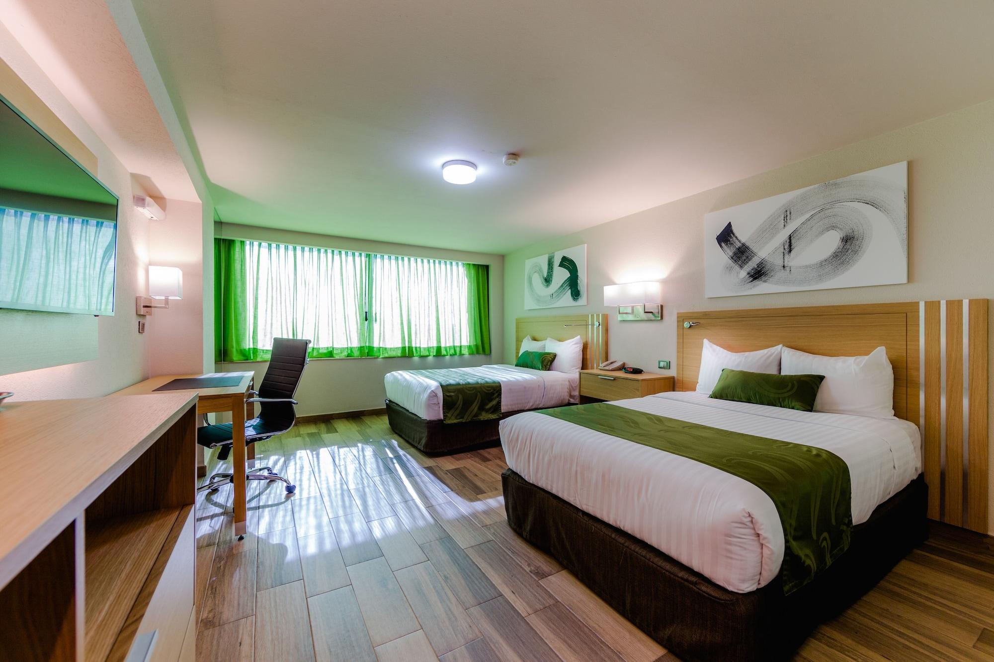 La Joya Pachuca Ξενοδοχείο Εξωτερικό φωτογραφία A typical room at the hotel