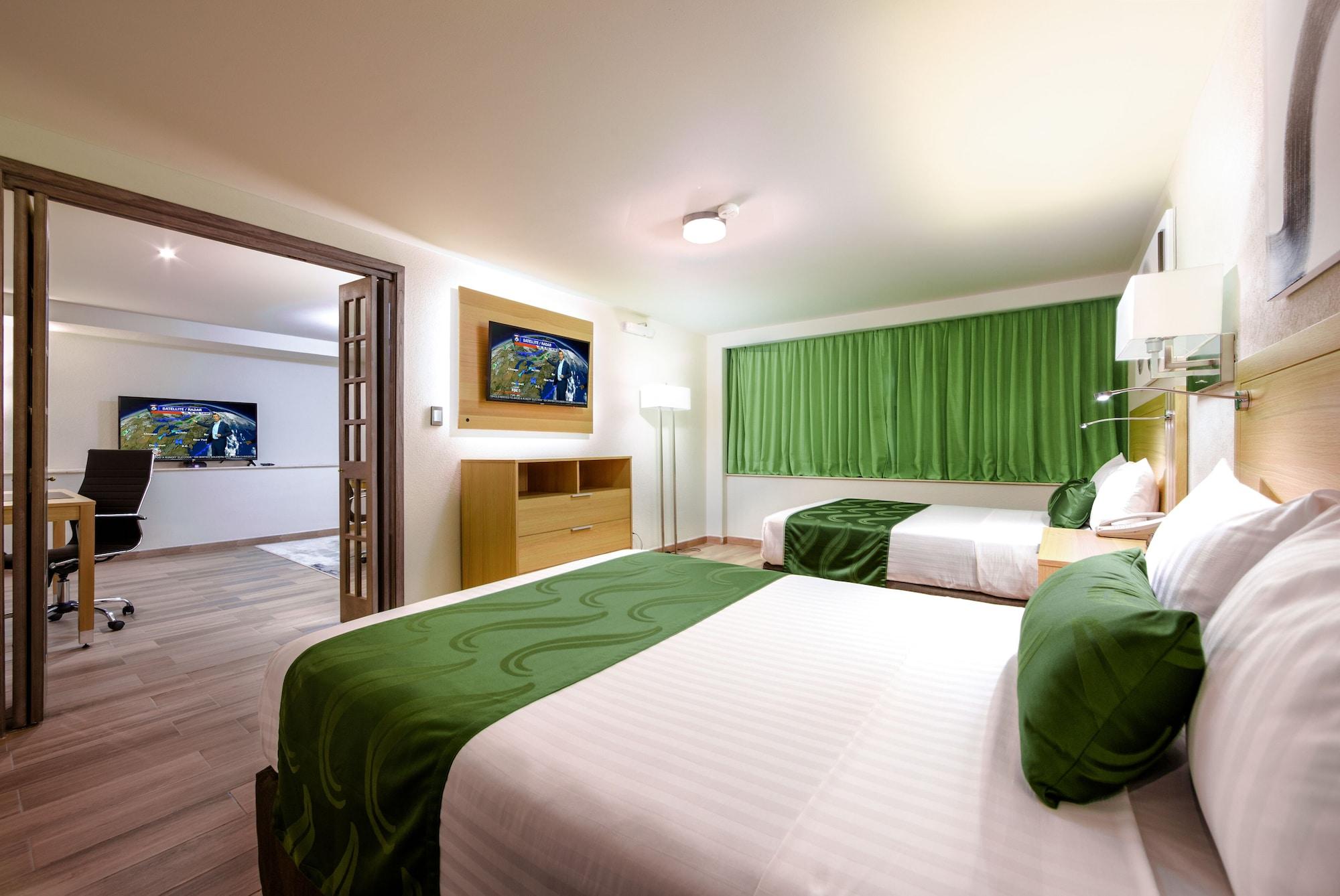 La Joya Pachuca Ξενοδοχείο Εξωτερικό φωτογραφία A typical hotel room