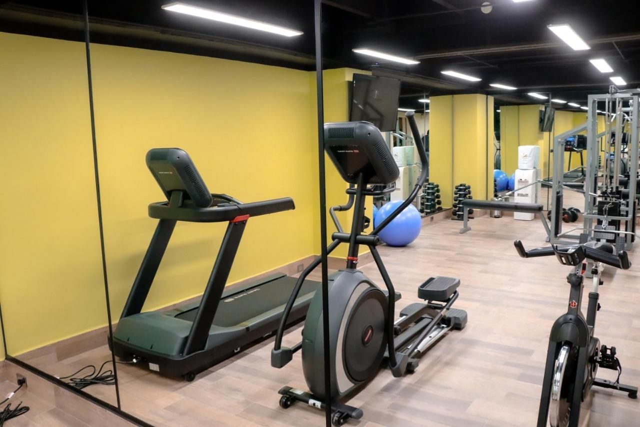 La Joya Pachuca Ξενοδοχείο Εξωτερικό φωτογραφία A gym in a hotel