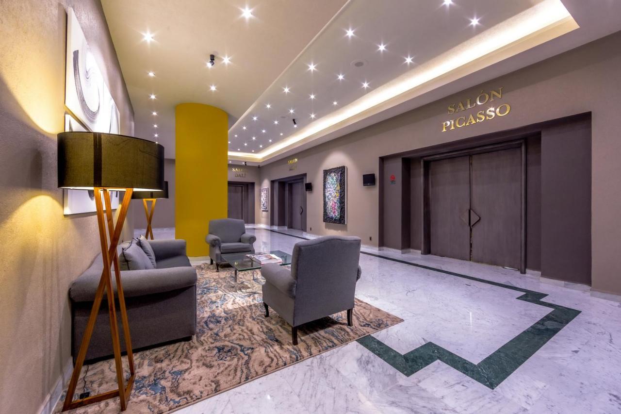 La Joya Pachuca Ξενοδοχείο Εξωτερικό φωτογραφία The lobby of the hotel