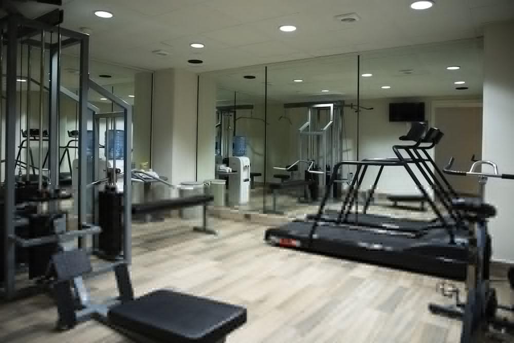 La Joya Pachuca Ξενοδοχείο Εξωτερικό φωτογραφία A gym in a hotel