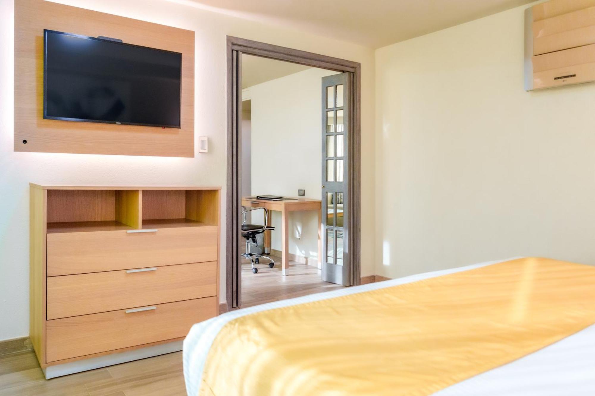 La Joya Pachuca Ξενοδοχείο Εξωτερικό φωτογραφία A room at the hotel