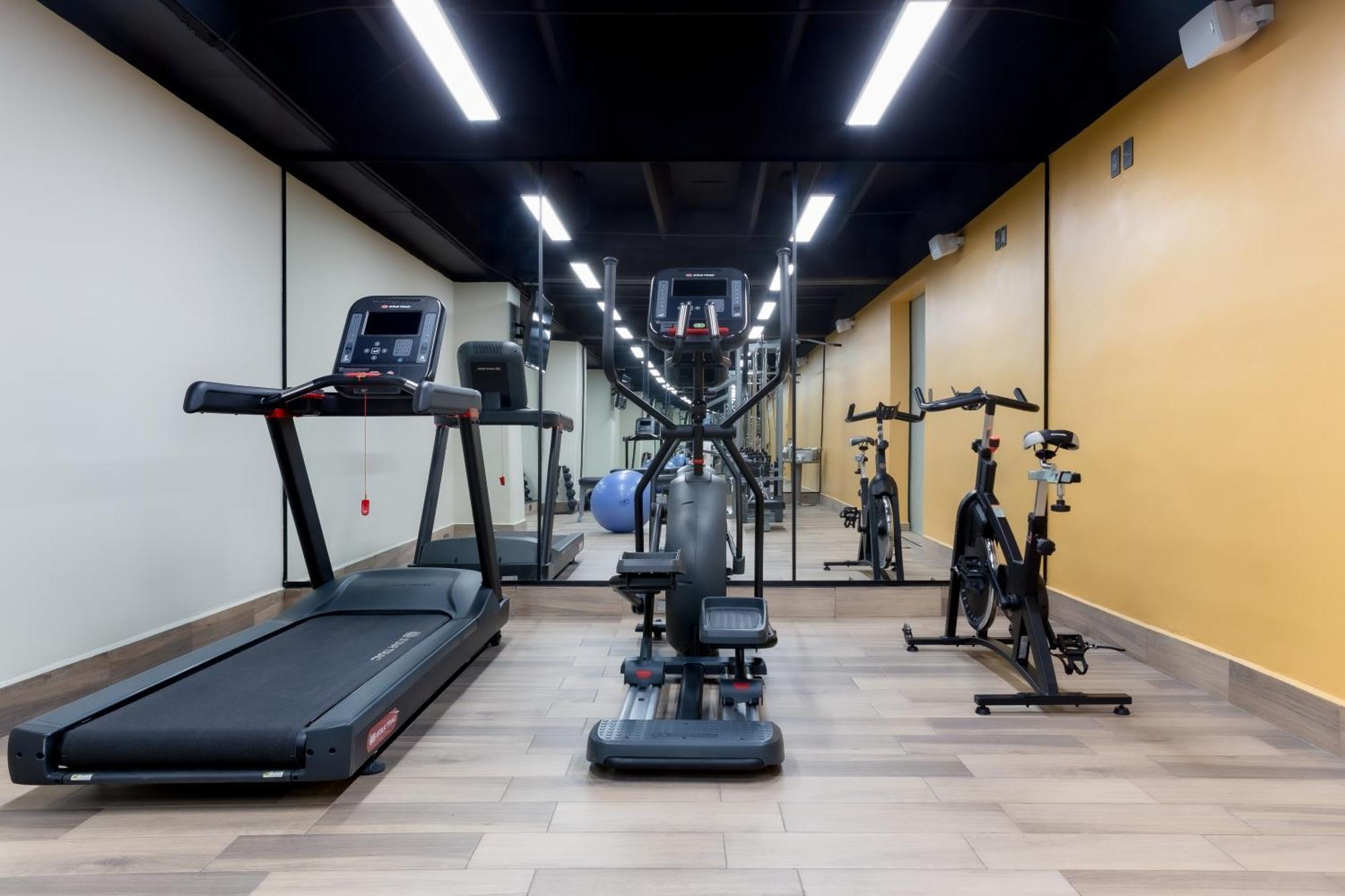 La Joya Pachuca Ξενοδοχείο Εξωτερικό φωτογραφία The gym at the hotel