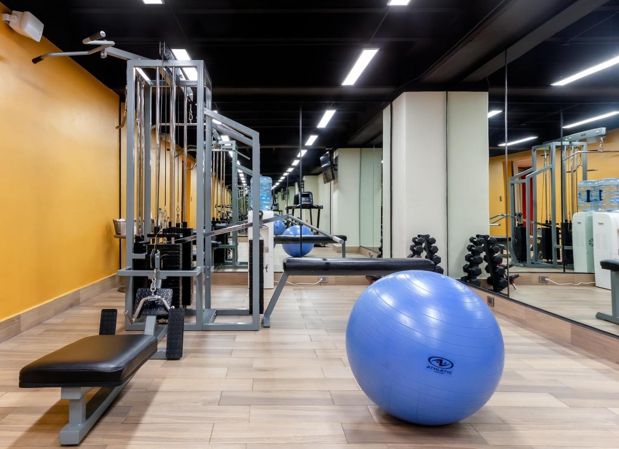 La Joya Pachuca Ξενοδοχείο Εξωτερικό φωτογραφία The gym at the hotel