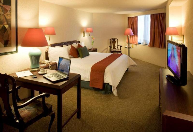 La Joya Pachuca Ξενοδοχείο Εξωτερικό φωτογραφία A typical room at the hotel