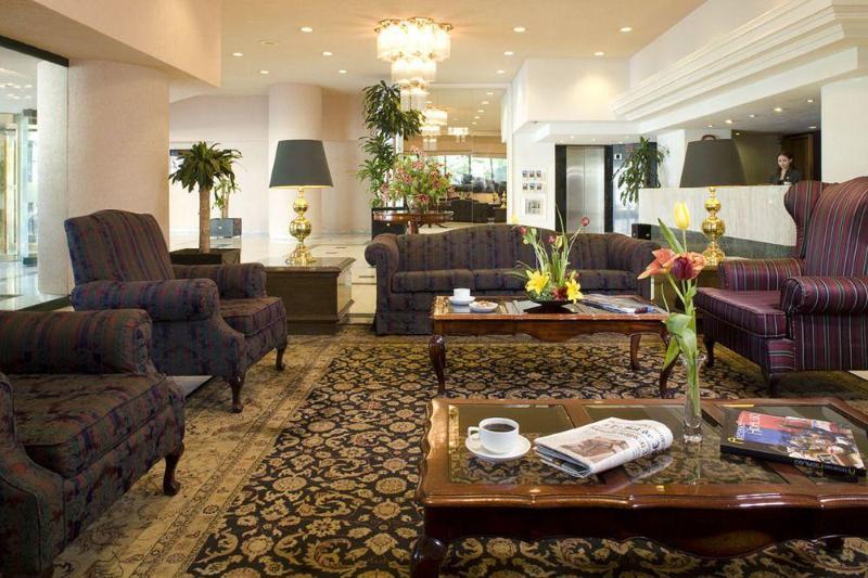 La Joya Pachuca Ξενοδοχείο Εξωτερικό φωτογραφία The lobby of the hotel